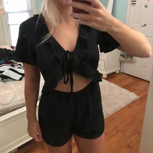 Cutout romper from pretty little thing